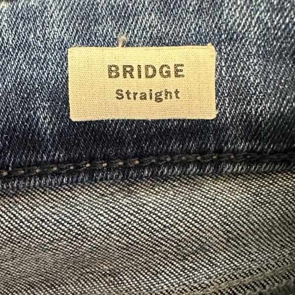 GDW General Denim Works Medium Wash Bridge Straight Leg Jeans Size 32x32 - Picture 4 of 9